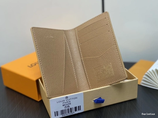 Rep ladies cm LOUIS VUITTON Pocket Organizer-7.5*11.1*1 0714